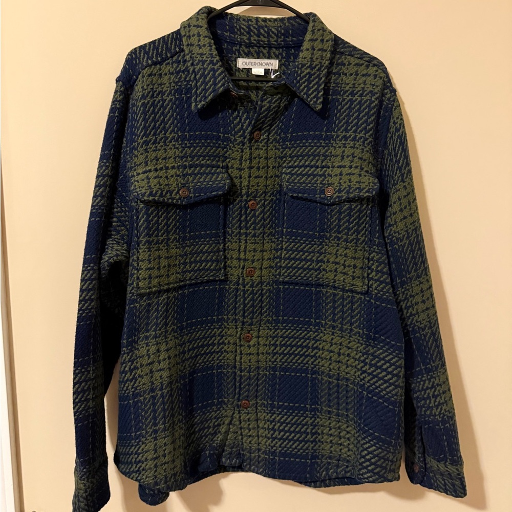 Outerknown Cloud Weave Shirt Jacket - Large NWT